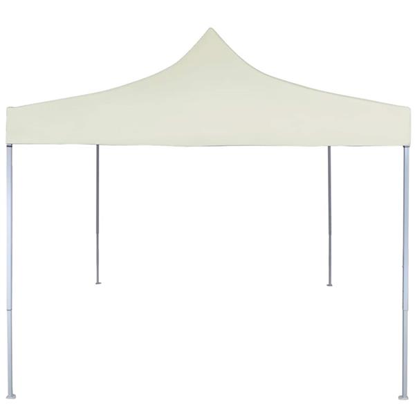 Grote foto vidaxl partytent cr me 291 x 291 x 315 cm oxford stof tuin en terras overige tuin en terras