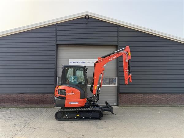 Grote foto kubota kx037 hi airco minigraver nieuw doe het zelf en verbouw kranen en graafmachines