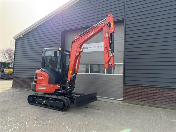Grote foto kubota kx037 hi airco minigraver nieuw doe het zelf en verbouw kranen en graafmachines