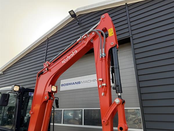 Grote foto kubota kx037 hi airco minigraver nieuw doe het zelf en verbouw kranen en graafmachines