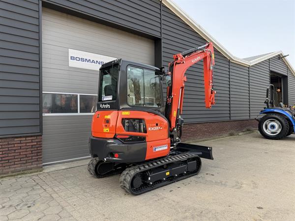 Grote foto kubota kx037 hi airco minigraver nieuw doe het zelf en verbouw kranen en graafmachines