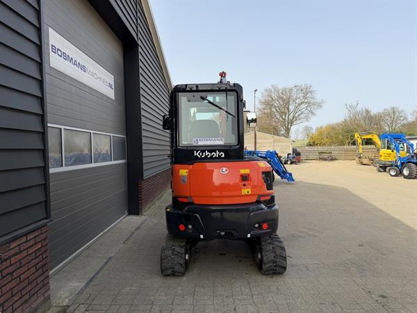 Grote foto kubota kx037 hi airco minigraver nieuw doe het zelf en verbouw kranen en graafmachines