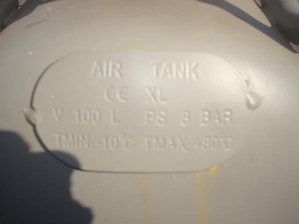 Grote foto compressor 2 2kw 230v 10 bar 100l tank auto diversen gereedschap