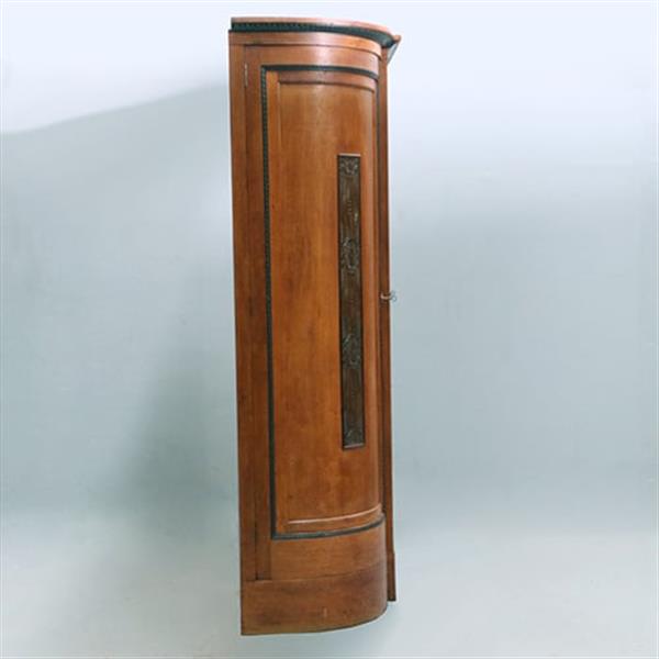 Grote foto zeer brede art deco 5 deurs kantoorkast met drie vitrines eiken en coromandel reli fs no 381405 antiek en kunst stoelen en banken