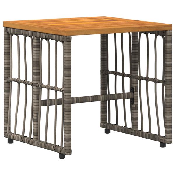 Grote foto vidaxl buitenmeubelset 3 pcs zwart en donkergrijs staal en poly rattan tuin en terras tuinmeubelen