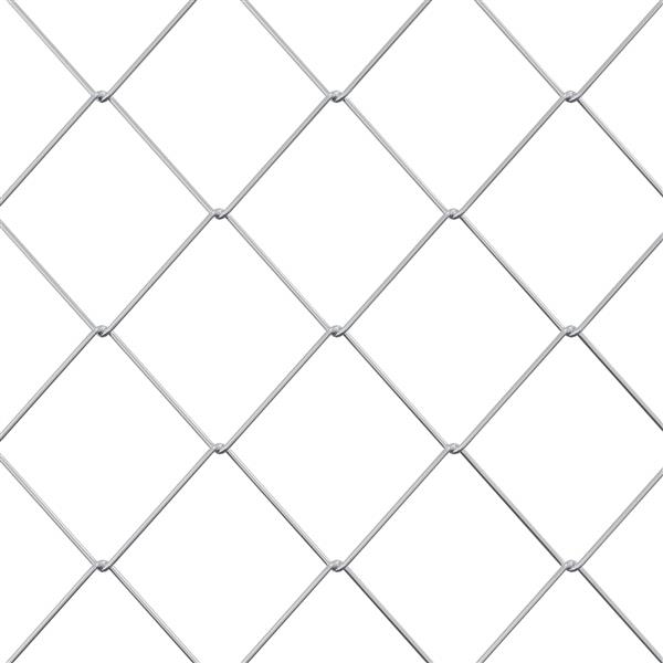 Grote foto vidaxl kettenschakelhek gegalvaniseerd 2 x 10 m glas tuin en terras tuindecoratie