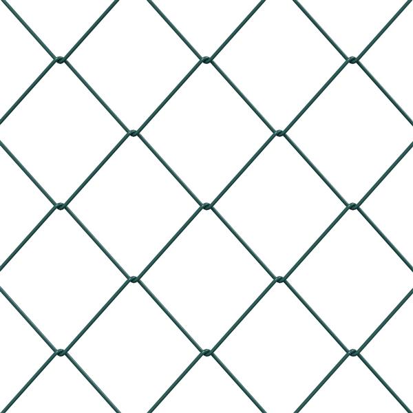 Grote foto vidaxl draadgaashek groen 2 x 10 m staal tuin en terras tuindecoratie