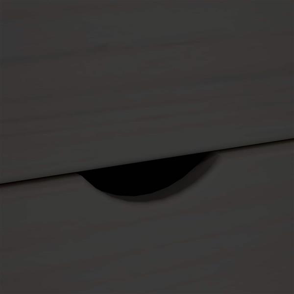 Grote foto vidaxl rolling kast grijs 63 5 x 39 x 65 5 cm massief vurenhout huis en inrichting overige