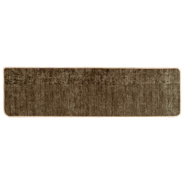 Grote foto vidaxl vloerkleedloper marsa bosgroen 400 x 100 cm polyester en pvc huis en inrichting vloerbedekking en kleden