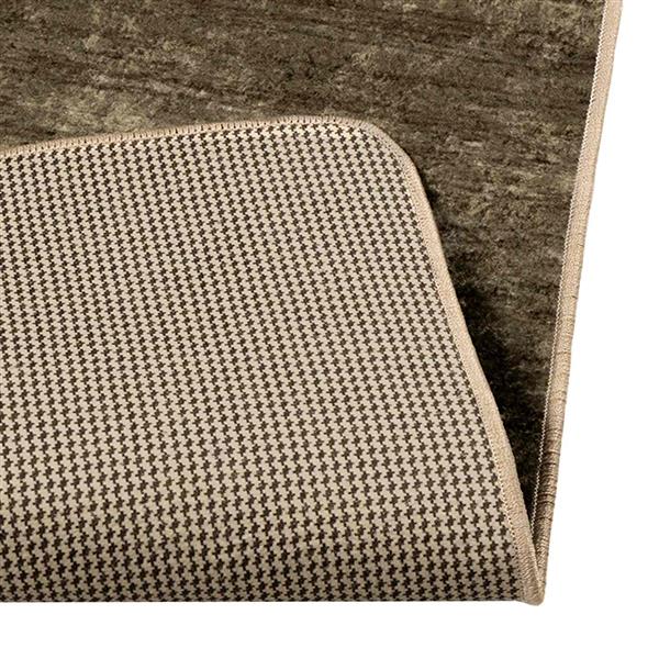 Grote foto vidaxl vloerkleedloper marsa bosgroen 250 x 80 cm polyester en pvc huis en inrichting vloerbedekking en kleden