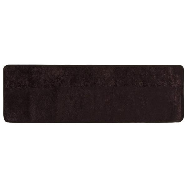 Grote foto vidaxl vloerkleedloper marsa antraciet 350 x 100 cm polyester en pvc huis en inrichting vloerbedekking en kleden