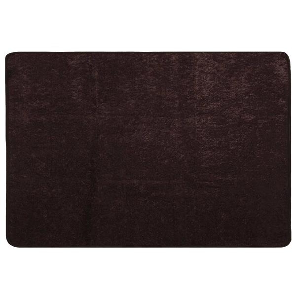 Grote foto vidaxl vloerkleedloper marsa antraciet 150 x 100 cm polyester en pvc huis en inrichting vloerbedekking en kleden