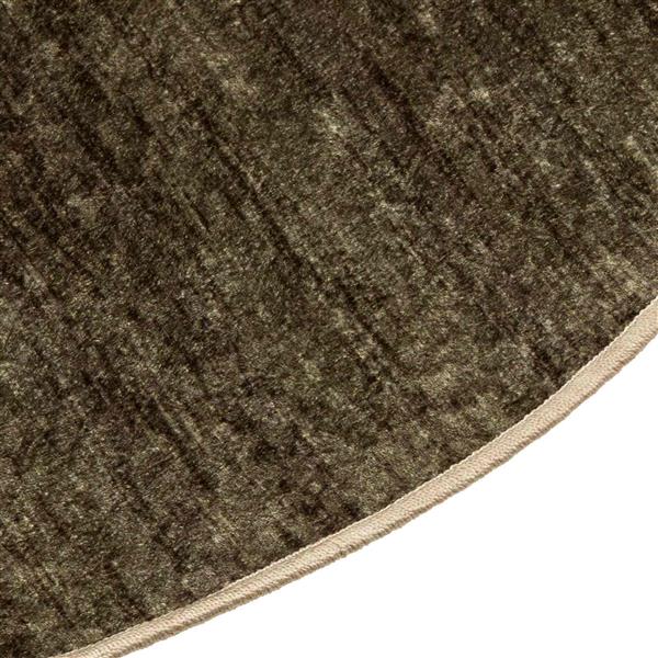 Grote foto vidaxl vloerkleedloper marsa bosgroen 120 cm polyester en pvc huis en inrichting vloerbedekking en kleden