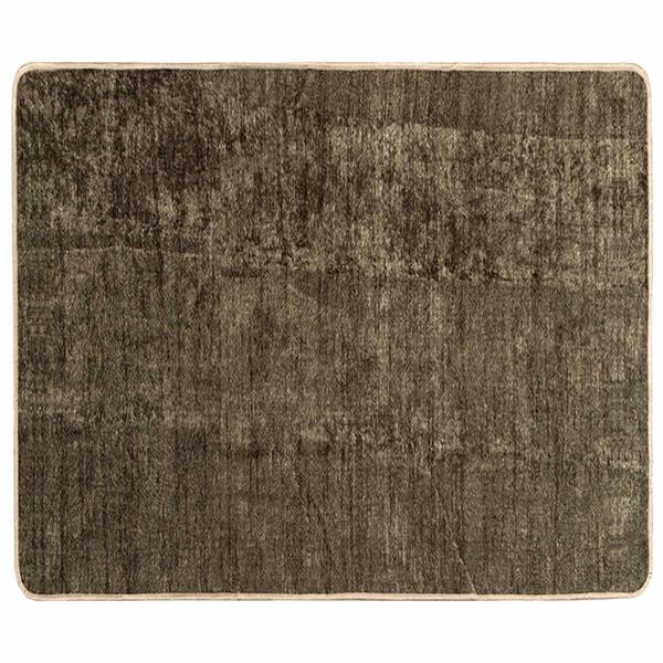 Grote foto vidaxl vloerkleedloper marsa bosgroen 100 x 80 cm polyester en pvc huis en inrichting vloerbedekking en kleden