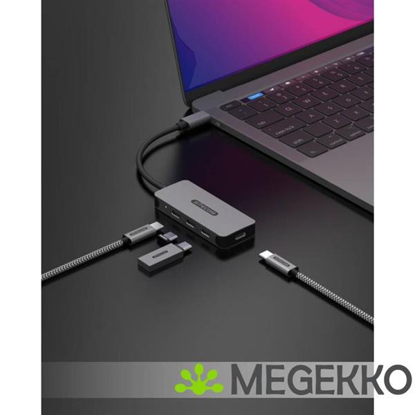 Grote foto sitecom usb c to 4x usb c hub computers en software overige computers en software