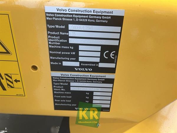 Grote foto volvo l35ht 777794 agrarisch akkerbouw
