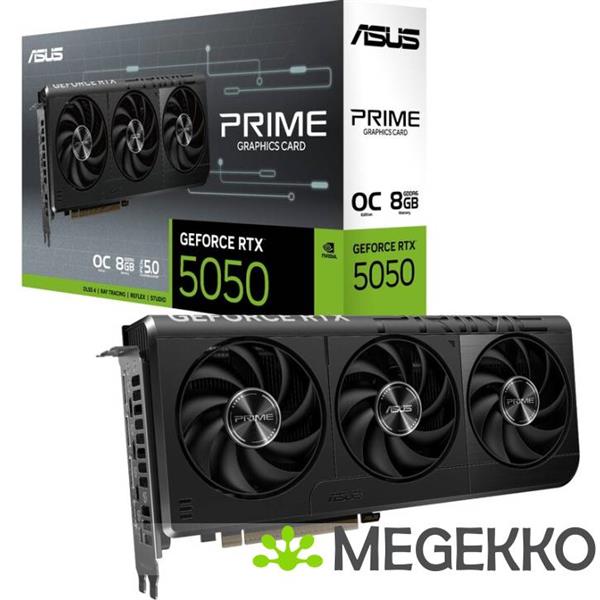 Grote foto asus geforce rtx 5050 prime rtx5050 o8g computers en software videokaarten