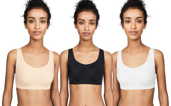 Grote foto beau amp caro beau amp caro sportbh m zwart met kleding dames ondergoed