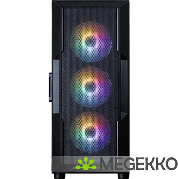 Grote foto zalman i3 neo v2 black computerbehuizing midi tower zwart computers en software behuizingen en kasten