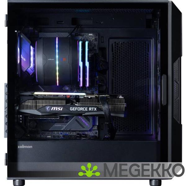 Grote foto zalman i3 neo v2 black computerbehuizing midi tower zwart computers en software behuizingen en kasten