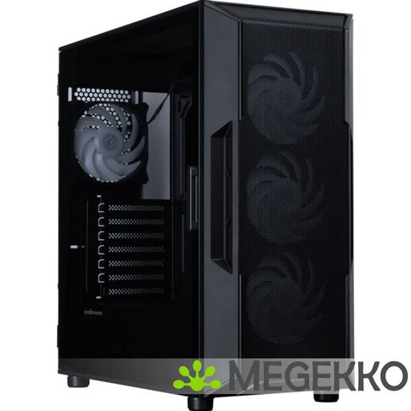 Grote foto zalman i3 neo v2 black computerbehuizing midi tower zwart computers en software behuizingen en kasten