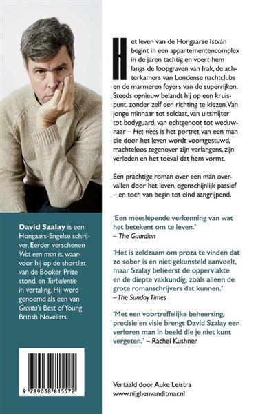 Grote foto david szalay het vlees boeken literatuur