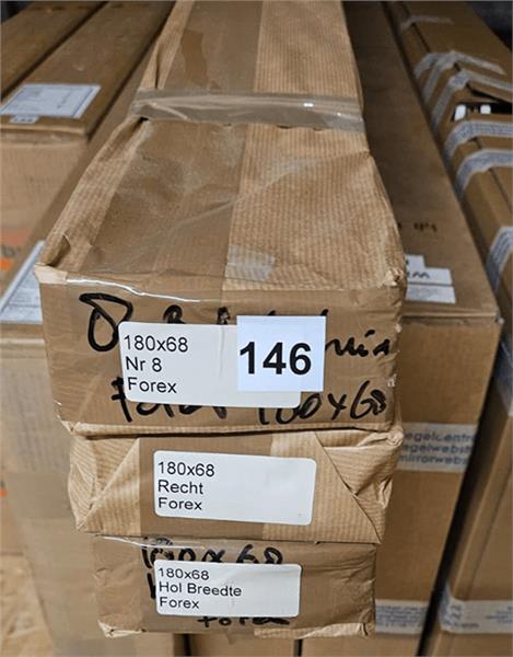 Grote foto set van drie lachspiegels 180x68x12cm kjh146 hobby en vrije tijd feestartikelen