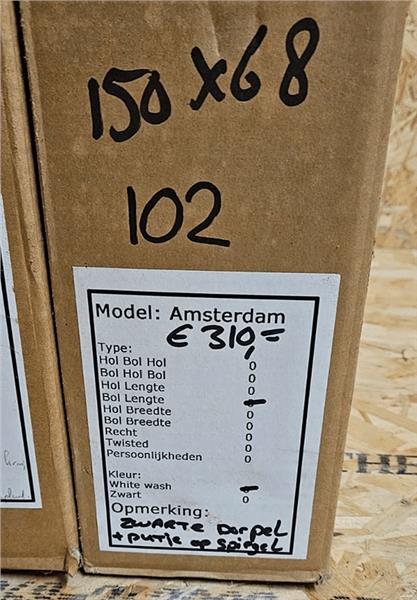 Grote foto lachspiegel bol lengte white wash kjh102 hobby en vrije tijd feestartikelen