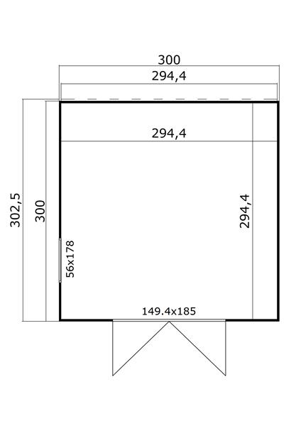 Grote foto nieuw modern tuinhuis palermo 1 tuin en terras tuinhuisjes en blokhutten