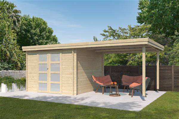 Grote foto nieuw modern blokhut 3702ext300 tuin en terras tuinhuisjes en blokhutten