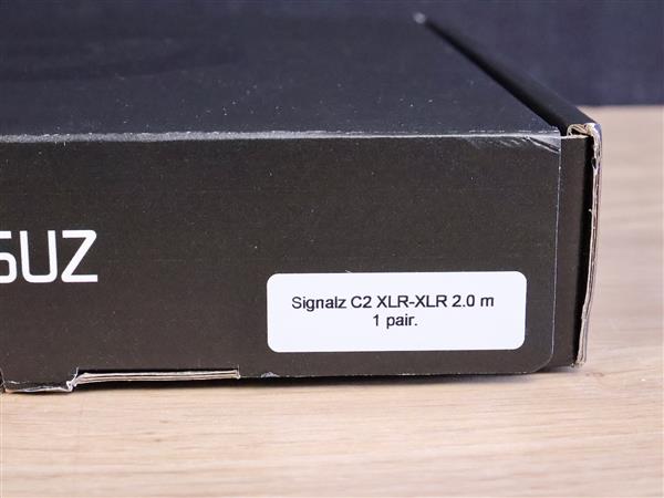 Grote foto ansuz acoustics signalz c2 high end audio interconnects xlr 2 0 metre audio tv en foto onderdelen en accessoires