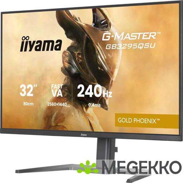Grote foto iiyama g master gb3295qsu b1 32 quad hd va 240hz gaming monitor computers en software overige computers en software