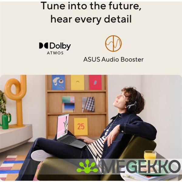 Grote foto asus vivobook s16 m3607ga sh004w copilot pc 16 amd ryzen ai 7 computers en software overige computers en software