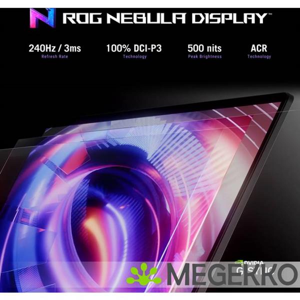 Grote foto asus rog strix g16 g615lp s5087w 16 intel core ultra 9 rtx 5070 gaming laptop computers en software overige computers en software