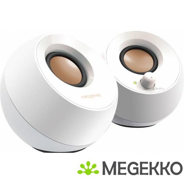 Grote foto creative labs pebble v2 wit computers en software overige computers en software