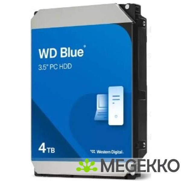 Grote foto western digital blue wd40ezzx 4tb computers en software harde schijven