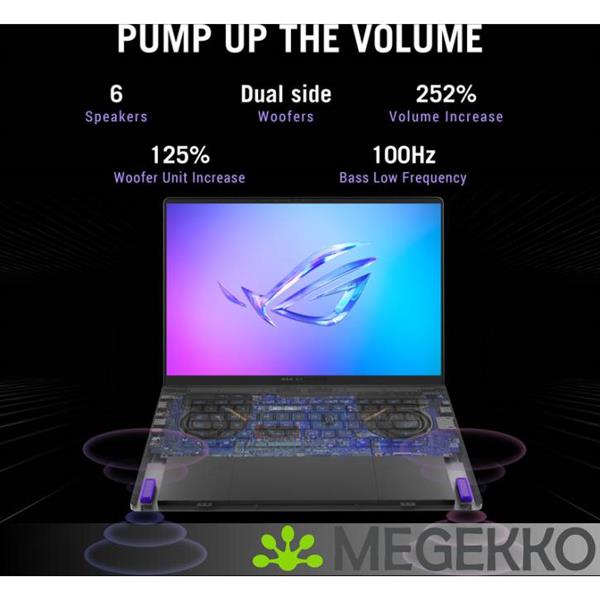 Grote foto asus rog zephyrus g14 ga403wr qs087w 14 amd ryzen ai 9 rtx 5070 ti gaming laptop computers en software overige computers en software