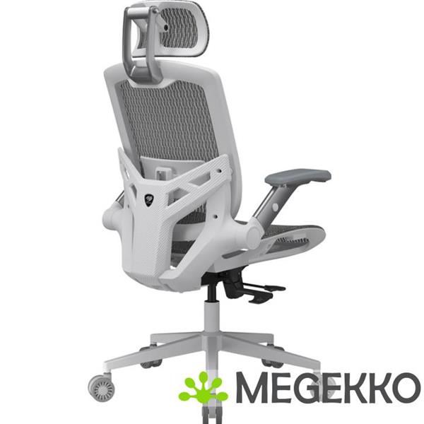 Grote foto cougar gaming speeder one gaming stoel wit spelcomputers games overige merken