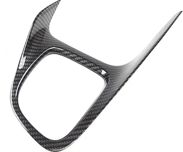 Grote foto dit betreft een toyota yaris gr carbon midden console schakel surround cover auto onderdelen tuning en styling