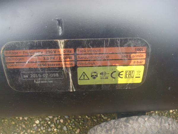 Grote foto compressor 3.0 pk kibani auto diversen gereedschap