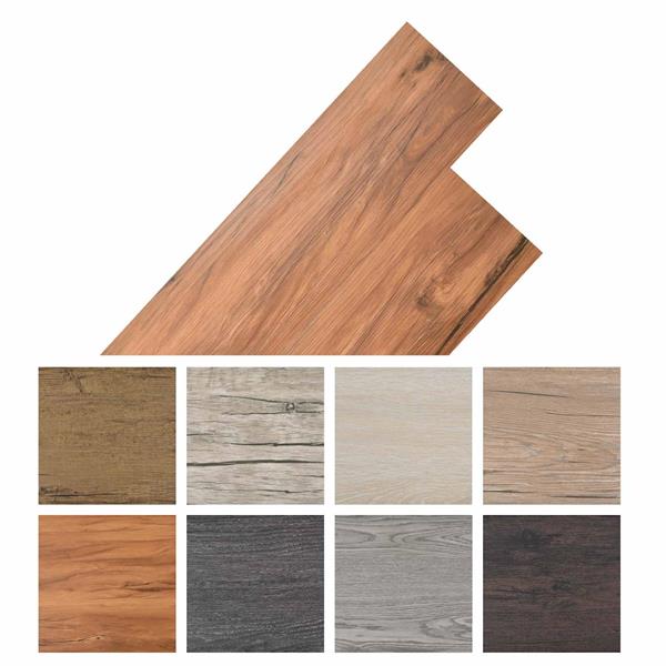 Grote foto vidaxl vloerplanken 18 pcs naturel 2 51 m pvc doe het zelf en verbouw tegels