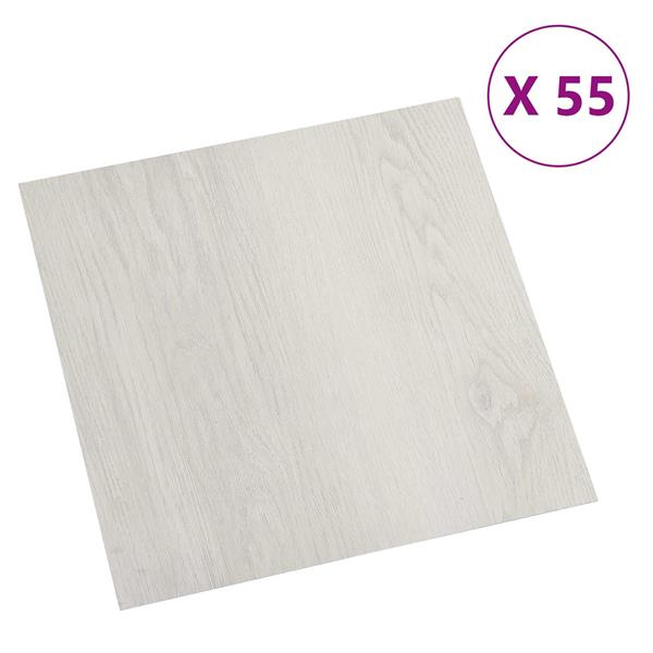 Grote foto vidaxl vloerplanken 55 pcs beige 5 11 m pvc doe het zelf en verbouw tegels
