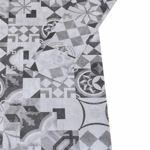 Grote foto vidaxl vloerplanken 18 pcs grijs 5 26 m pvc doe het zelf en verbouw tegels