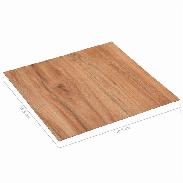 Grote foto vidaxl vloerplanken 55 pcs bruin 5 11 m pvc doe het zelf en verbouw tegels