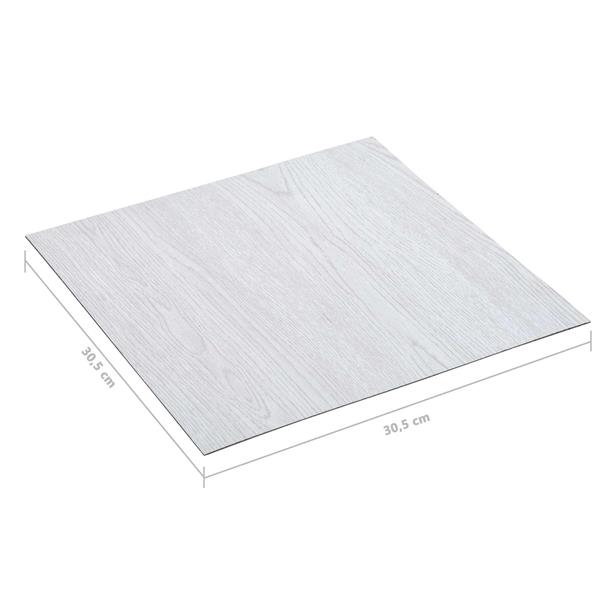 Grote foto vidaxl vloerplanken 55 pcs wit 5 11 m pvc doe het zelf en verbouw tegels