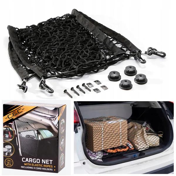 Grote foto c c universeel kofferbaknet 98x64cm doe het zelf en verbouw gereedschappen en machines