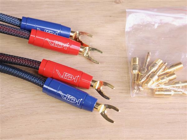 Grote foto van den hul the nova high end audio speaker cables 3 0 metre audio tv en foto onderdelen en accessoires