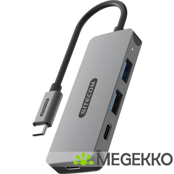 Grote foto sitecom usb c to 2x usb a 2x usb c hub computers en software overige computers en software