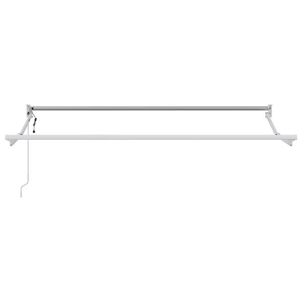 Grote foto vidaxl elektrisch uitschuifbaar zonnescherm frame wit 3 x 2 m tuin en terras overige tuin en terras