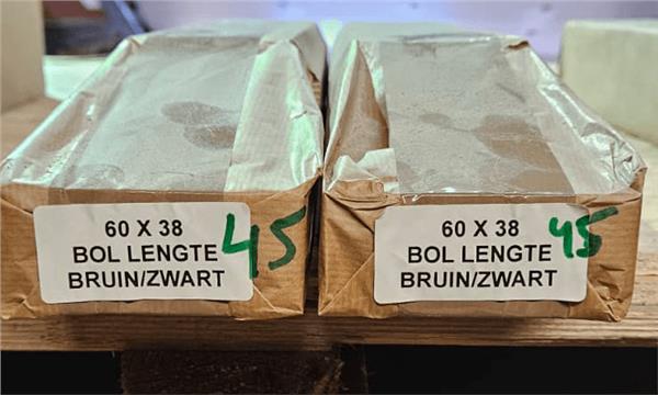 Grote foto 60x38cm lachspiegel bruin zwart bol lengte kjh45 hobby en vrije tijd feestartikelen